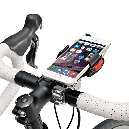 smartphonehouder universeel zwart zilver
