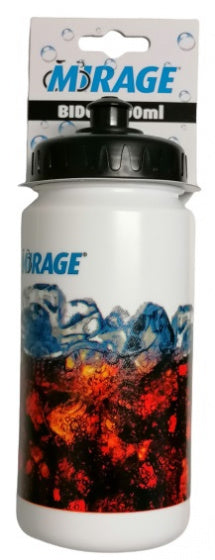 bidon On The Rocks 600 ml bruin/wit