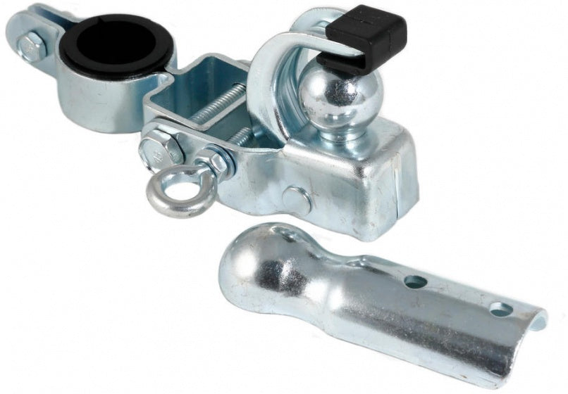 fietskarkoppeling staal zilver