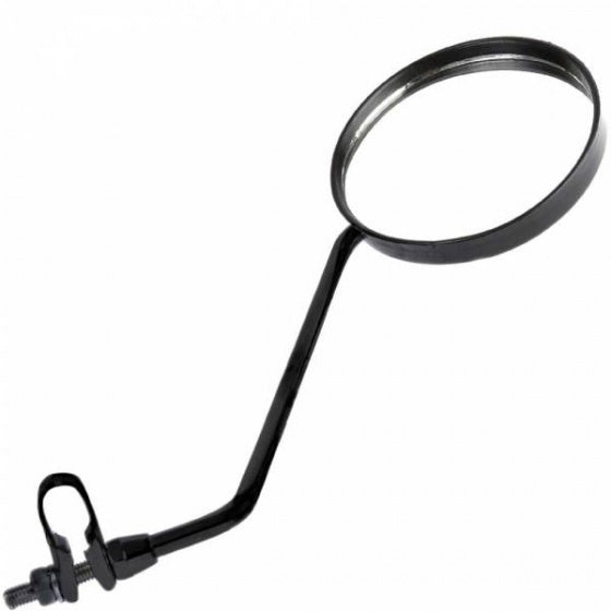 spiegel met klem zwart 22 mm