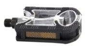 tour platformpedalen antislip zwart/zilver 9/16 inch