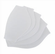 uitneembare filters voor mondkapjes unisex wit 5 stuks
