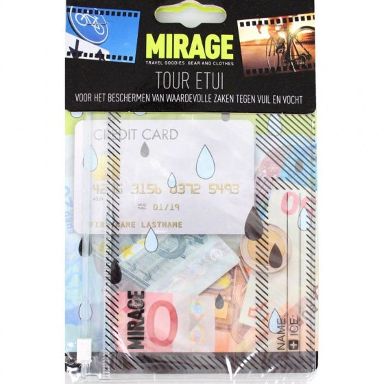 waterdicht etui Tour transparant 16 cm