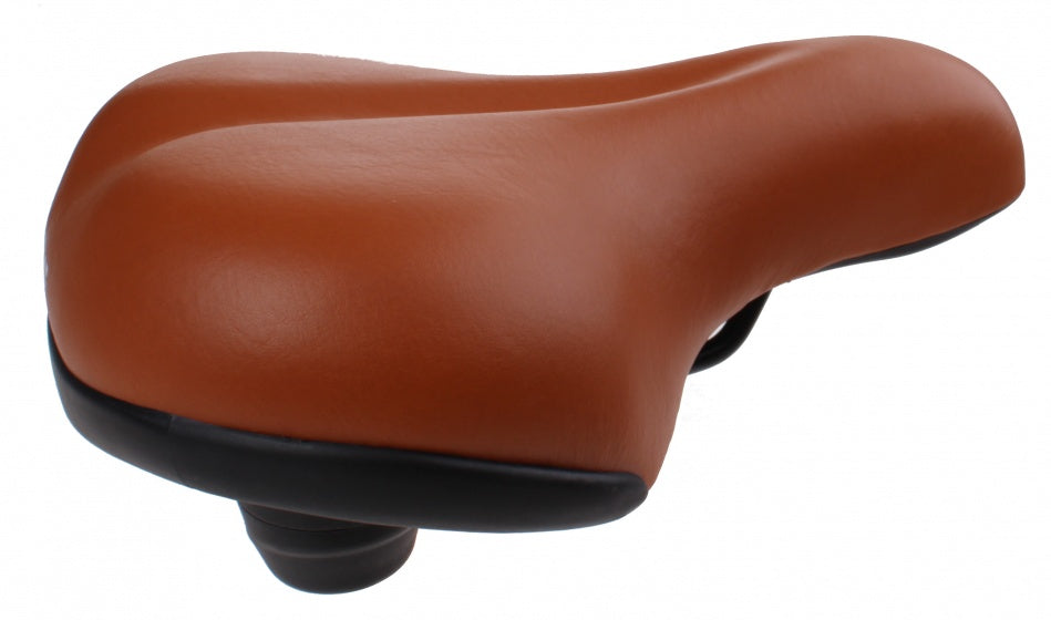 zadel Tour Deluxe stadsfiets unisex bruin