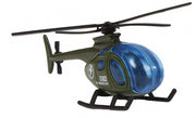 militaire helikopter diecast 7 cm legergroen