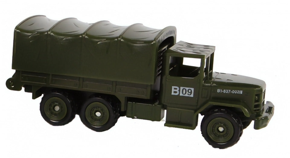 militaire vrachtwagen diecast 7 cm legergroen