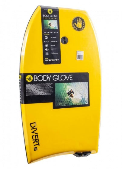 bodyboard Divert 84 cm geel