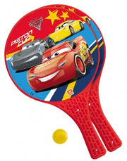 Cars beachballset 3-delig rood