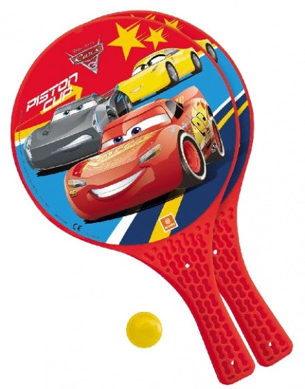 Cars beachballset 3-delig rood