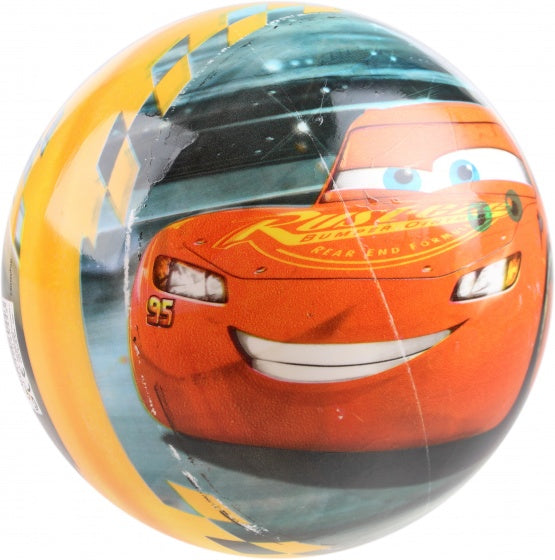 speelbal Cars 3 geel/rood 23 cm
