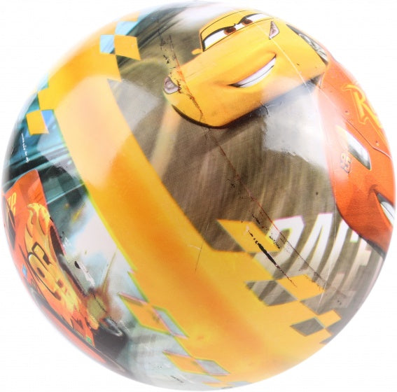 speelbal Cars 3 geel/rood 23 cm