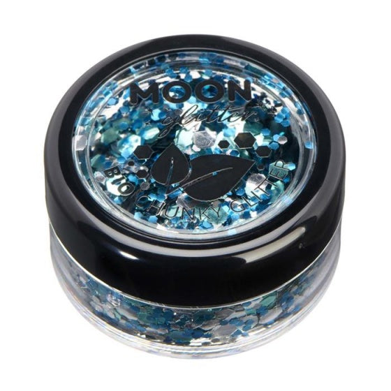 grote glittervlokken bio 3 gr "Glacier"