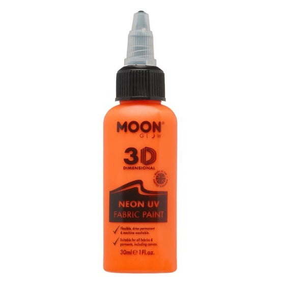 kledingverf neon uv 30 ml oranje