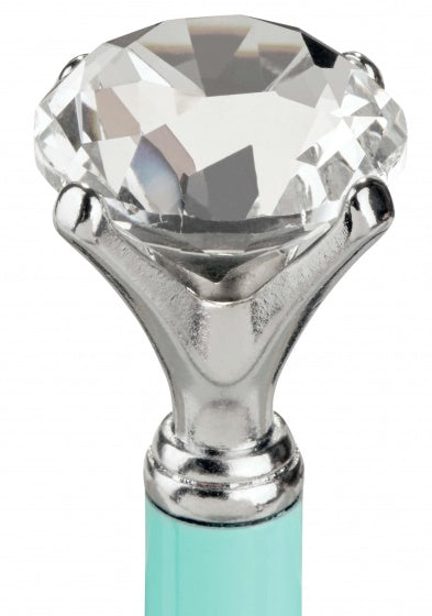 balpen diamant grijs 14 cm