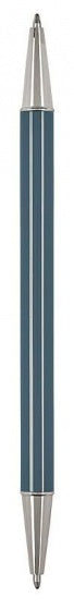 balpen Duo pastel 14 cm blauw