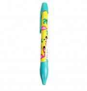 balpen flamingo groen 14 cm