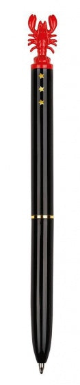 balpen kreeft zwart 15 cm