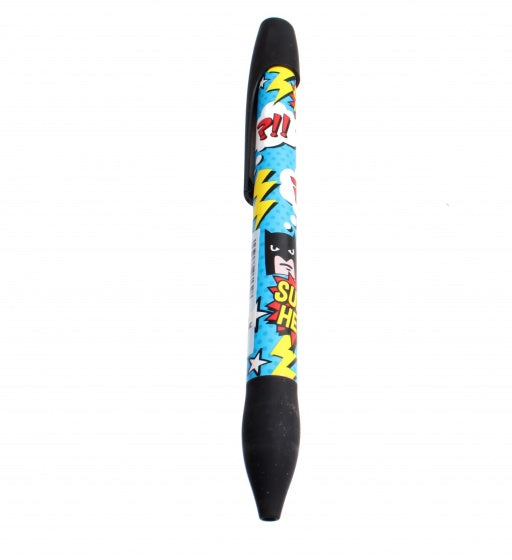 balpen superhelden 15 cm zwart