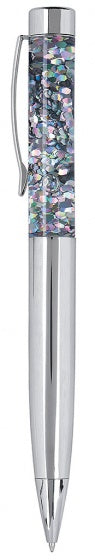 balpen XXL 19 cm zilver
