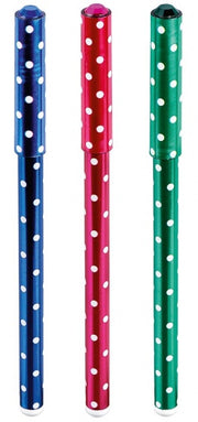 balpennen Dots 15 cm groen/rood/blauw set van 3
