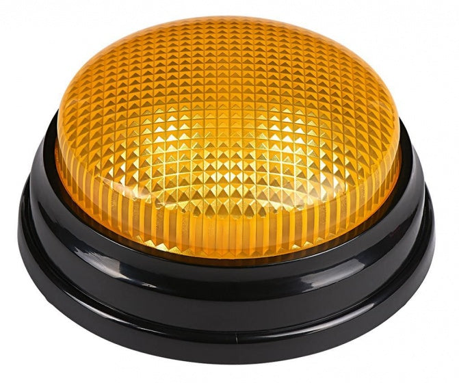 buzzer 9 cm geel