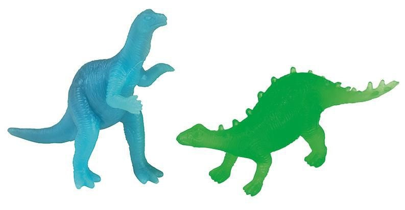 Dino figuurtjes neon