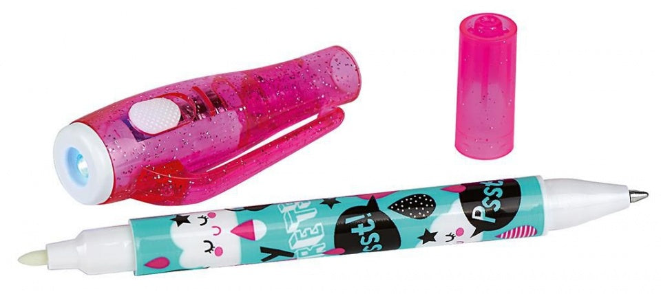 geheimcodestift 2-in-1 My Secrets roze/mintgroen