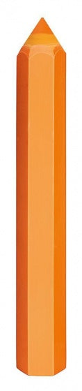 gum in potloodvorm 11 cm oranje
