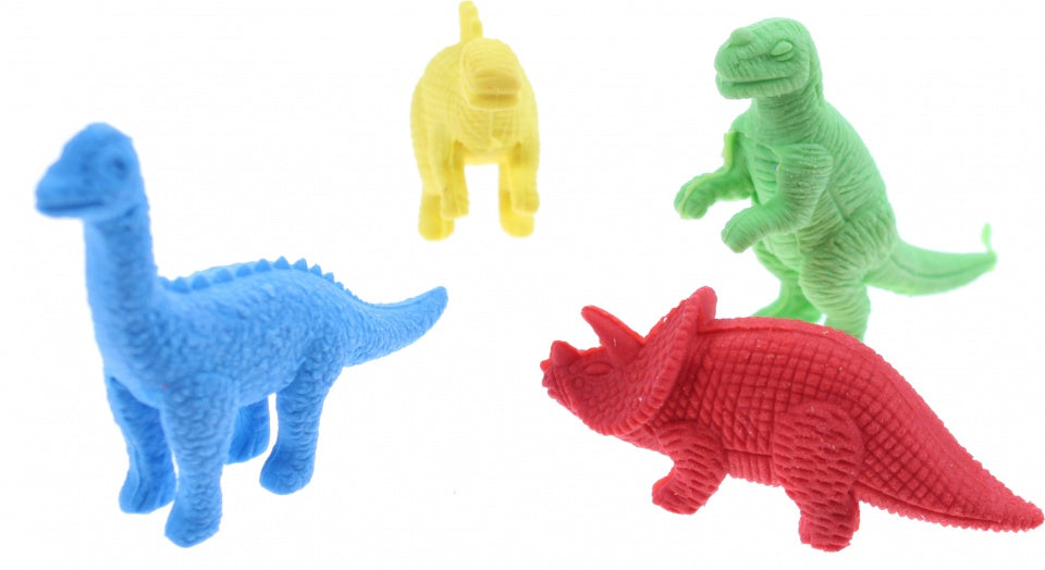 gummenset Dino's 6 cm 4-delig