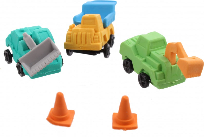 gummenset Trucks 6 cm 4-delig