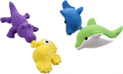 gummenset Zeedieren junior 6 cm 4-delig