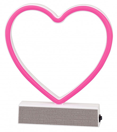 lamp neon hart 21 cm