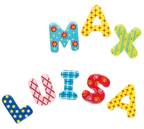 lettermagneten hout 4