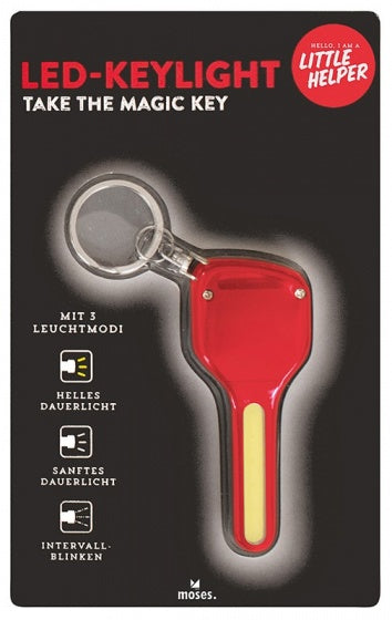 Little Helper sleutelhanger led rood 3 x 7