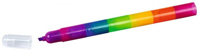 markeerstift bontgekleurd 21 x 2 cm