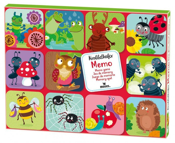 memoryspel Krabbelkäfer 48-delig