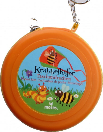 mini-vlieger in tas 40 cm oranje
