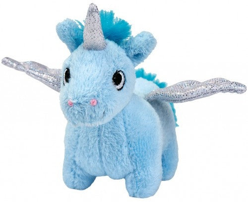 opwindfiguur eenhoorn 10 cm blauw