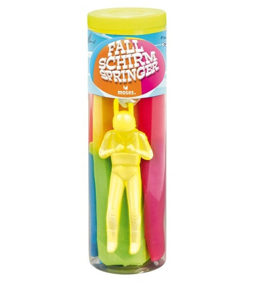 parachutist 10 cm geel
