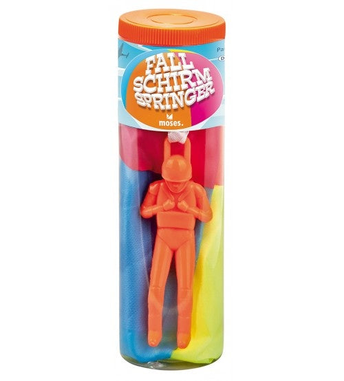 parachutist 10 cm oranje