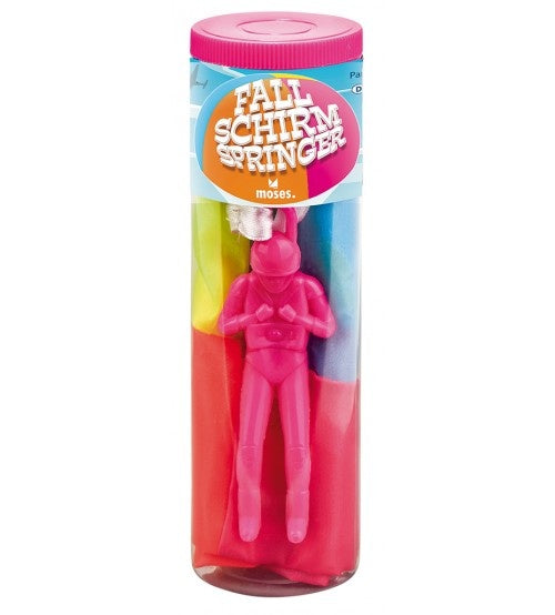 parachutist 10 cm roze