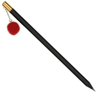 Pompom potlood rood 17