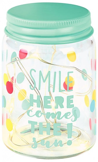 potjeslamp Happy Me junior glas/staal 7