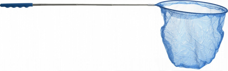 schepnet Krabbelkäfer telescopisch 86 cm blauw