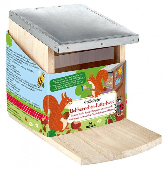 schilder je eigen eekhoornvoederhuisje hout 10-delig