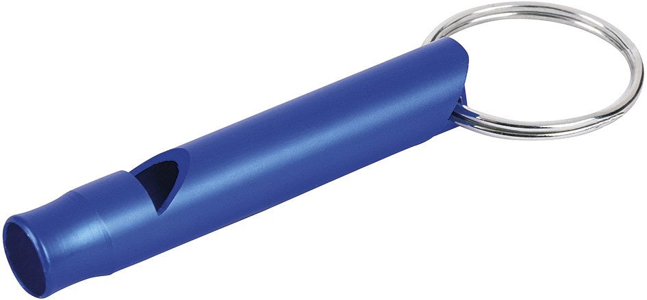 sleutelhanger met fluitje aluminium 5