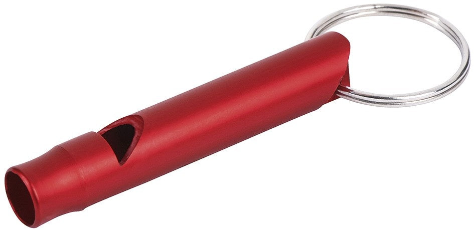 sleutelhanger met fluitje aluminium 5