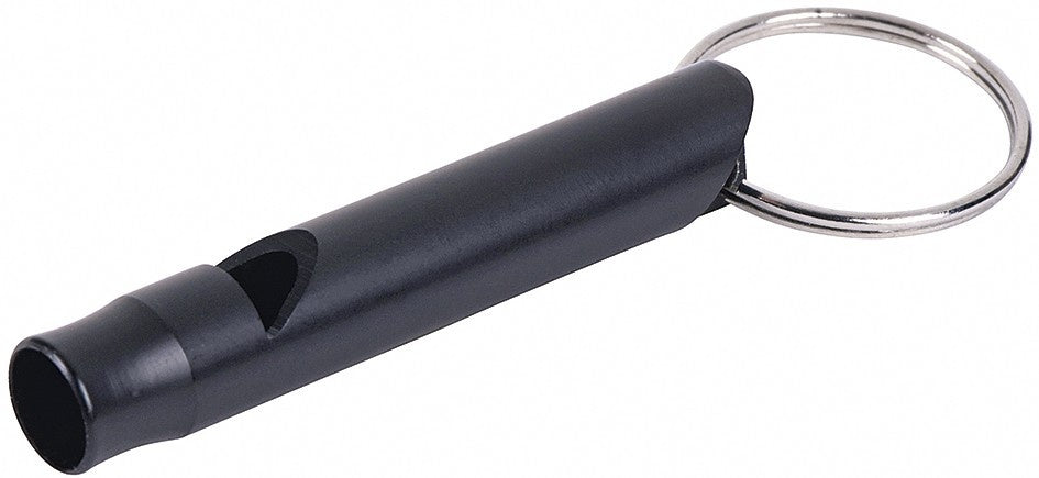 sleutelhanger met fluitje aluminium 5