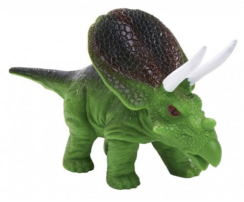 speelfiguur Triceratops 10 cm groen
