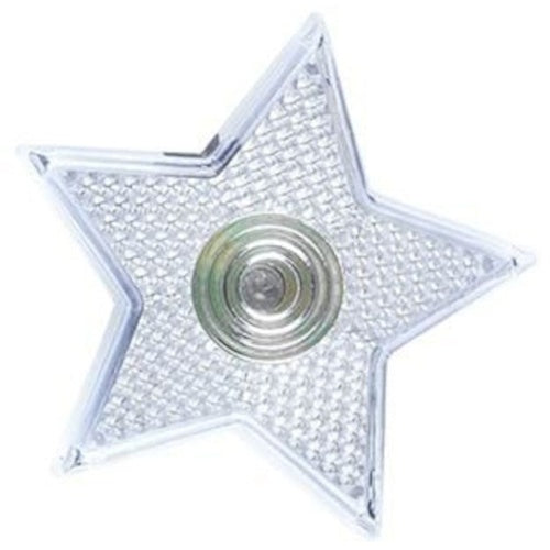 sterlamp met clip 5 cm wit